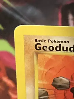 Pokemon TCG Geodude Fossil 47/62 Regular First Edition Nm - Image 2