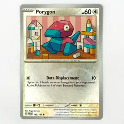 142/182 Porygon : (Reverse Holo) : Paradox Rift Pokemon Trading Card Game - Image 1