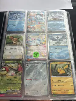 Pokemon TCG Full Binder $1-$5 Cards WCG, EX, Full art, Promos, GX - Image 1