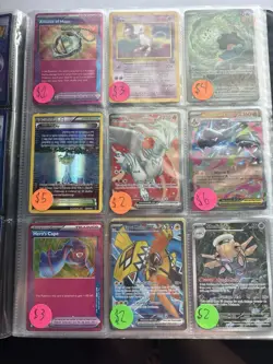 Pokemon TCG Full Binder $1-$5 Cards WCG, EX, Full art, Promos, GX - Image 2