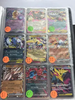 Pokemon TCG Full Binder $1-$5 Cards WCG, EX, Full art, Promos, GX - Image 4