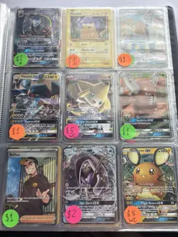Pokemon TCG Full Binder $1-$5 Cards WCG, EX, Full art, Promos, GX - Image 5