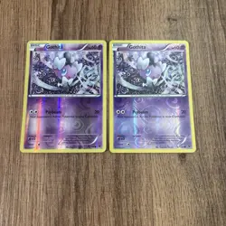 Pokemon TCG Gothita 32/124 Reverse holo 2 Card Lot NM - Image 1