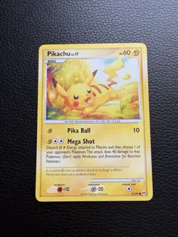 Pikachu Common Regular 71/99 Arceus Basic 2009 Pokemon TCG - Image 1