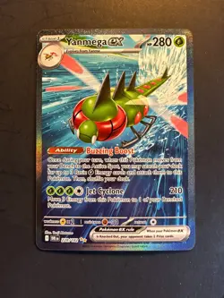2025 Pokemon S&V Destined Rivals Yanmega Ex 228 /182 Illustration Rare Full Art - Image 1