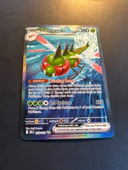 2025 Pokemon S&V Destined Rivals Yanmega Ex 228 /182 Illustration Rare Full Art - Image 4