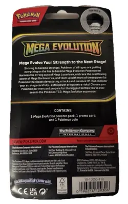 Pokemon MEGA Evolution TCG - Drifloon & Drifblim Promo SET - 2 Booster Packs NEW - Image 5