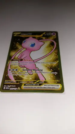 Pokemon Mew Ex #205/165 MEW English 151 Hyper Rare Gold Mint - Image 3