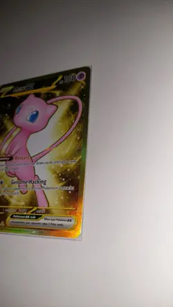 Pokemon Mew Ex #205/165 MEW English 151 Hyper Rare Gold Mint - Image 4