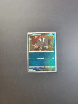 Houndour 62/131 Pokemon TCG S&V Prismatic Evolutions Masterball Holo Rare NM - Image 2