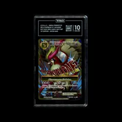 TAG 10 MEGA PIDGEOT EX 2016 POKEMON XY JAPANESE #097/087 20TH SR FULL ART - Image 1