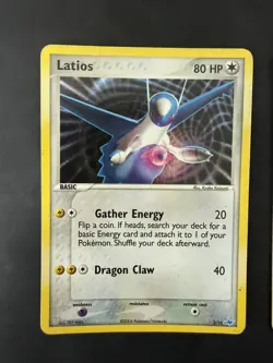 Pokemon TCG Latios 2/10 & Latias 4/10 EX Trainer Kit Holo Rare 2004 VTG MP - Image 4