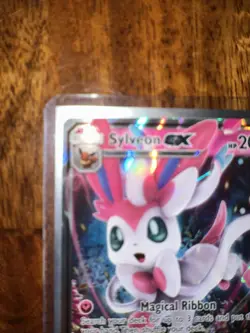 Sylveon GX 92a/145 Guardians Rising Sun & Moon Alternate Art Promo Pokemon NM - Image 4