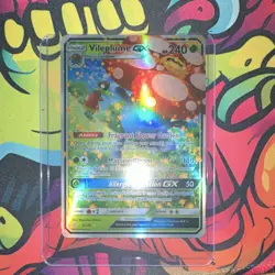 Pokemon TCG Vileplume GX 4/236 Cosmic Eclipse Full Art Holo Ultra Rare ENG - Image 3