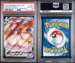 PSA 10 EEVEE VMAX 087 SHNG FATES 2021 POKEMON SWSH BLACK STAR PROMO - Image 3