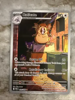 Pokemon TCG - Raticate 099/088 - Illustration Rare- Perfect Order - Image 1