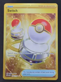 MP Switch 206/165 Hyper Rare Scarlet & Violet 151 Pokemon - Image 1
