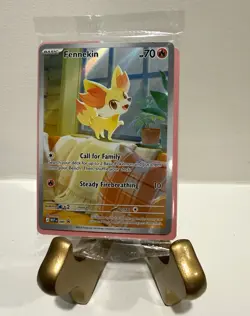 Pokemon Fennekin Promo Card 080 English Chaos Rising (Sealed) Mint - Image 1