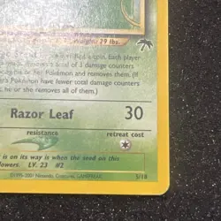 Pokemon Vintage Southern Islands Ivysaur 5/18 Rare WotC Promo - Image 4