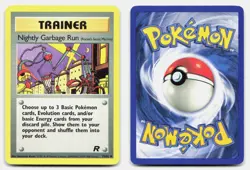 Nightly Garbage Run 77/82 Uncommon Team Rocket Pokemon Unlimited NM/LP - Image 3