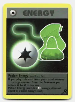 Potion Energy 82/82 Uncommon Team Rocket Pokemon Unlimited NM/LP - Image 1