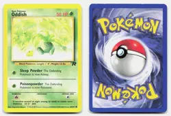 Oddish 63/82 Common Team Rocket Pokemon Unlimited LP - Image 3
