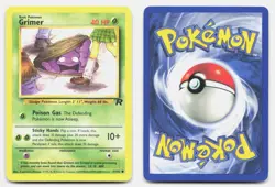 Grimer 57/82 Common Team Rocket Pokemon Unlimited NM/LP - Image 3