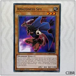 Amazoness Spy - CIBR-EN093 - Common 1st Edition Yugioh - Image 1