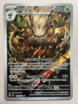 Pokemon Card - Shiftry - Illustration Rare (163/162) Temporal Forces NM - Image 1