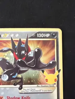 Greninja Gold Star SWSH144 Promo Holo Sword & Shield Promo Cards LP Pokemon - Image 2