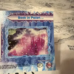Pokemon Card - Back In Pallet... #21 The Movie 2000 Topps Silver Foil - Image 3