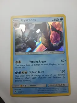 GYARADOS - Pokemon - 33/147 Burning Shadows - Holo NM/M - Image 1