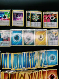 Pokemon TCG Bulk Energy Card Lot 500+ Mixed Holo Special & Player Card Dividers - Image 5