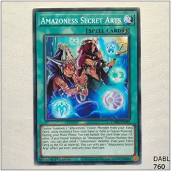 Amazoness Secret Arts - DABL-EN099 - Common 1st Edition Yugioh - Image 1