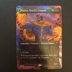 ~ Thanos, Death's Consort (Extended Art) ~ NM Foil ~ ~ MTG ~ - Image 1