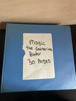 Magic The Gathering 30 Page Binder Potential Hits MTG all card in good condition - Image 2