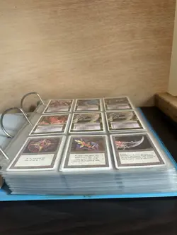 Magic The Gathering 30 Page Binder Potential Hits MTG all card in good condition - Image 3