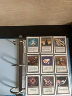 Magic The Gathering 30 Page Binder Potential Hits MTG all card in good condition - Image 4