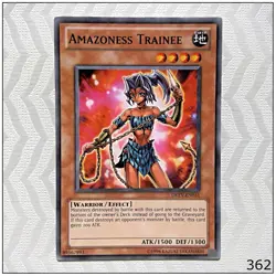 Amazoness Trainee - DREV-EN031 - Common Unlimited Yugioh - Image 1