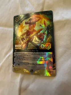 Woody - Jungle Guide (Store Championship) 54 Disney Lorcana Promo Cards Holo - Image 1