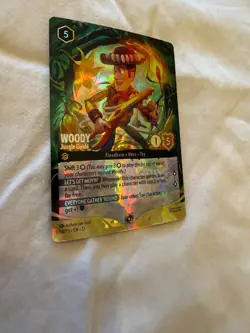 Woody - Jungle Guide (Store Championship) 54 Disney Lorcana Promo Cards Holo - Image 3