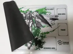 Gundam Wing Gundam Playmat Rubber Mat 60x35cm Card Game - Image 2