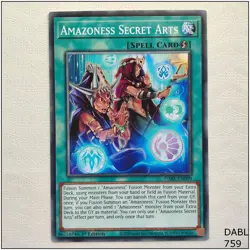 Amazoness Secret Arts - DABL-EN099 - Common 1st Edition Yugioh - Image 1