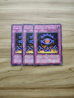 Yu-Gi-Oh! - The Eye Of Truth 3X - Full Playset Of Cards - Image 1