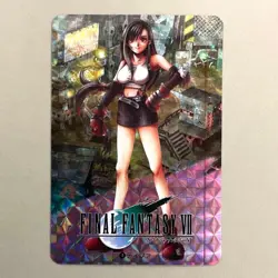 Final Fantasy 7 Carddass 1st Series Tifa 4 Card Trading Card Japan - Image 1