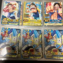 One Piece Berry Match Luffy Card Lot 8 Types 15 Pieces Bulk - Image 2