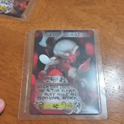 The Binding Of Isaac: Four Souls Conquest Alt-Art Promo Card New Limited Rare - Image 1