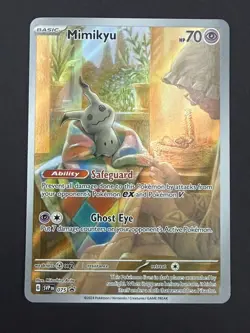 Mimikyu 075 Scarlet & Violet Promo Cards Holo pokemon NM - Image 2