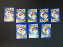 Vintage Pokemon Gym Heroes - 8 Card Lot - 5x 1st ed. 3x reg. - LP - Image 2