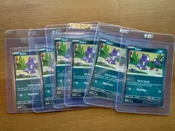 Pokemon Holo Black Star promo 078 Toxel Lot Of 6 Cards From Chaos Rising Set - Image 1